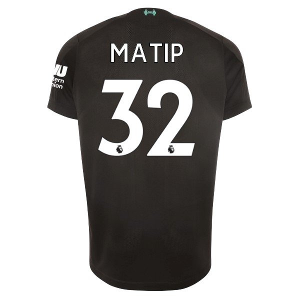Camiseta Liverpool NO.32 Matip 3ª 2019-2020 Negro